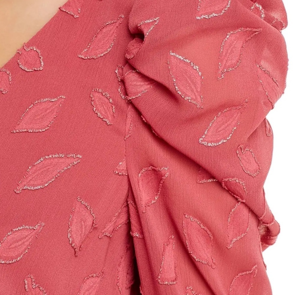BNWT Rachel Zoe Pink Vicente Embroidered Midi Dress - Picture 4 of 5